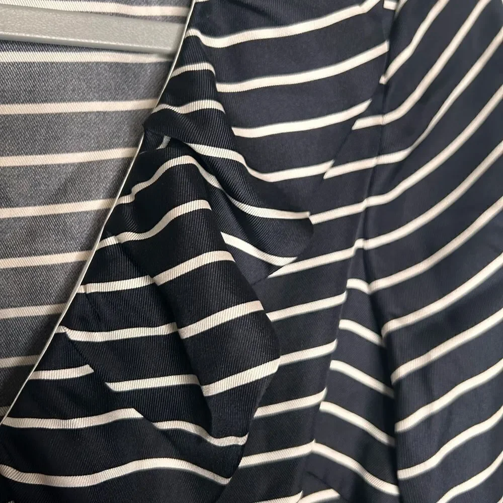 Kate Spade Daniella Striped Wrap Dress